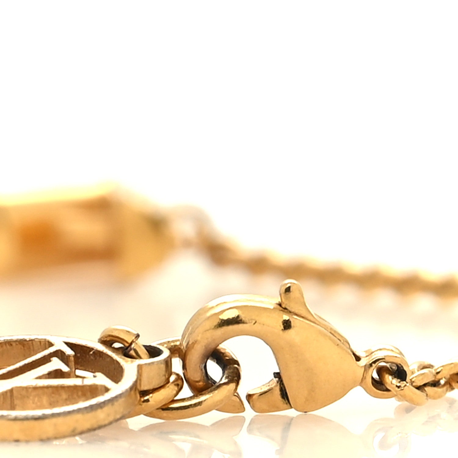 Louis Vuitton LV And Me Letter A Bracelet Gold 4 of 6