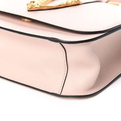 Versace Vitello Barocco Virtus Top Handle Shoulder Bag Pink 8 of 9