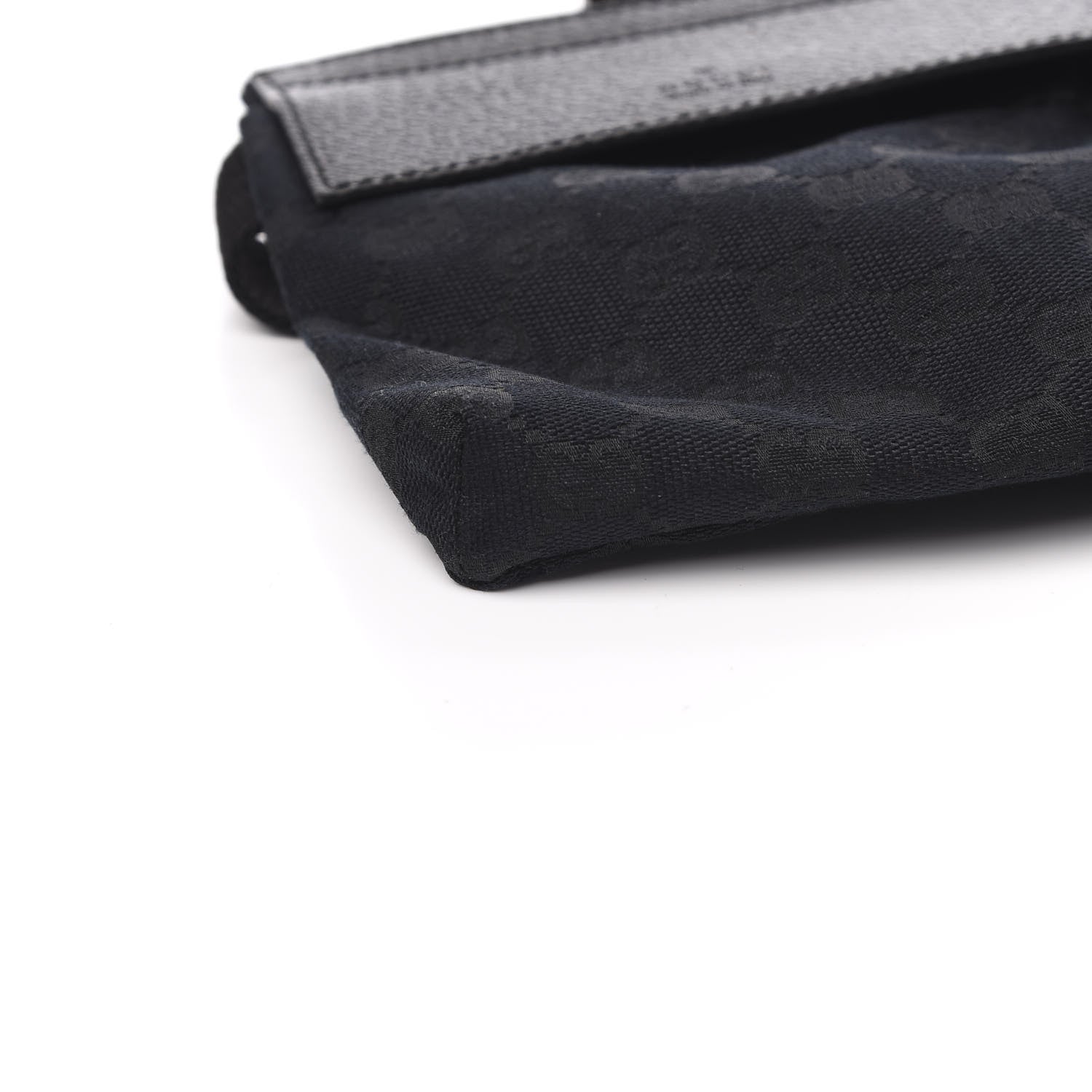 Gucci GG Monogram Double Pocket Belt Bag Black 8 of 10
