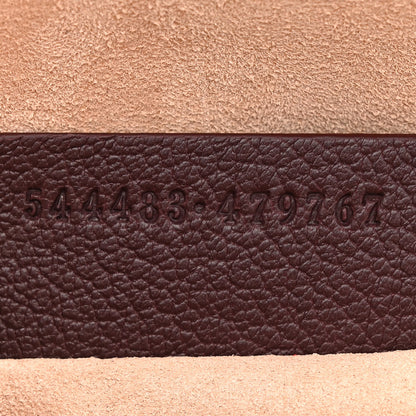 Alexander McQueen Silky Amish Grained Goatskin Box Shoulder Bag 16 Burgundy 7 of 13