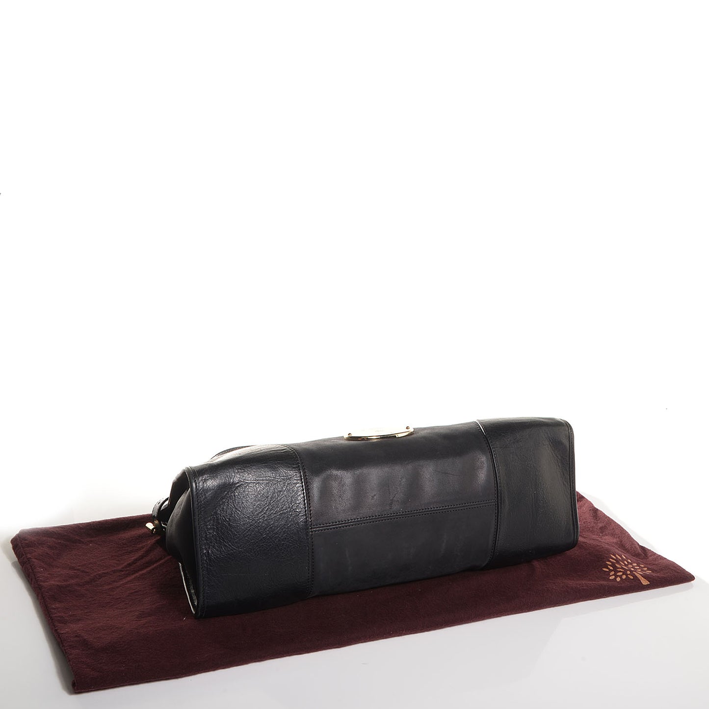 Smooth Leather Taylor Satchel Black