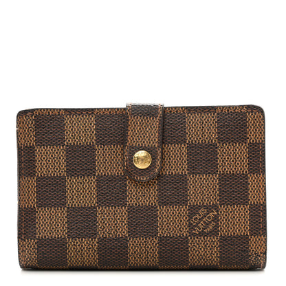 Louis Vuitton Damier Ebene French Purse Wallet 1 of 9
