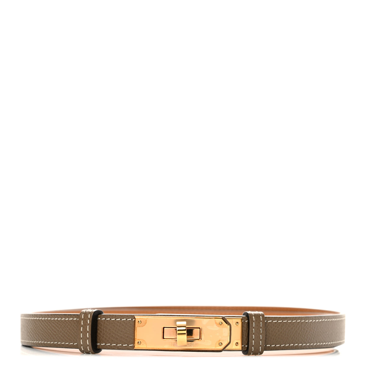 Epsom Kelly Belt Etoupe