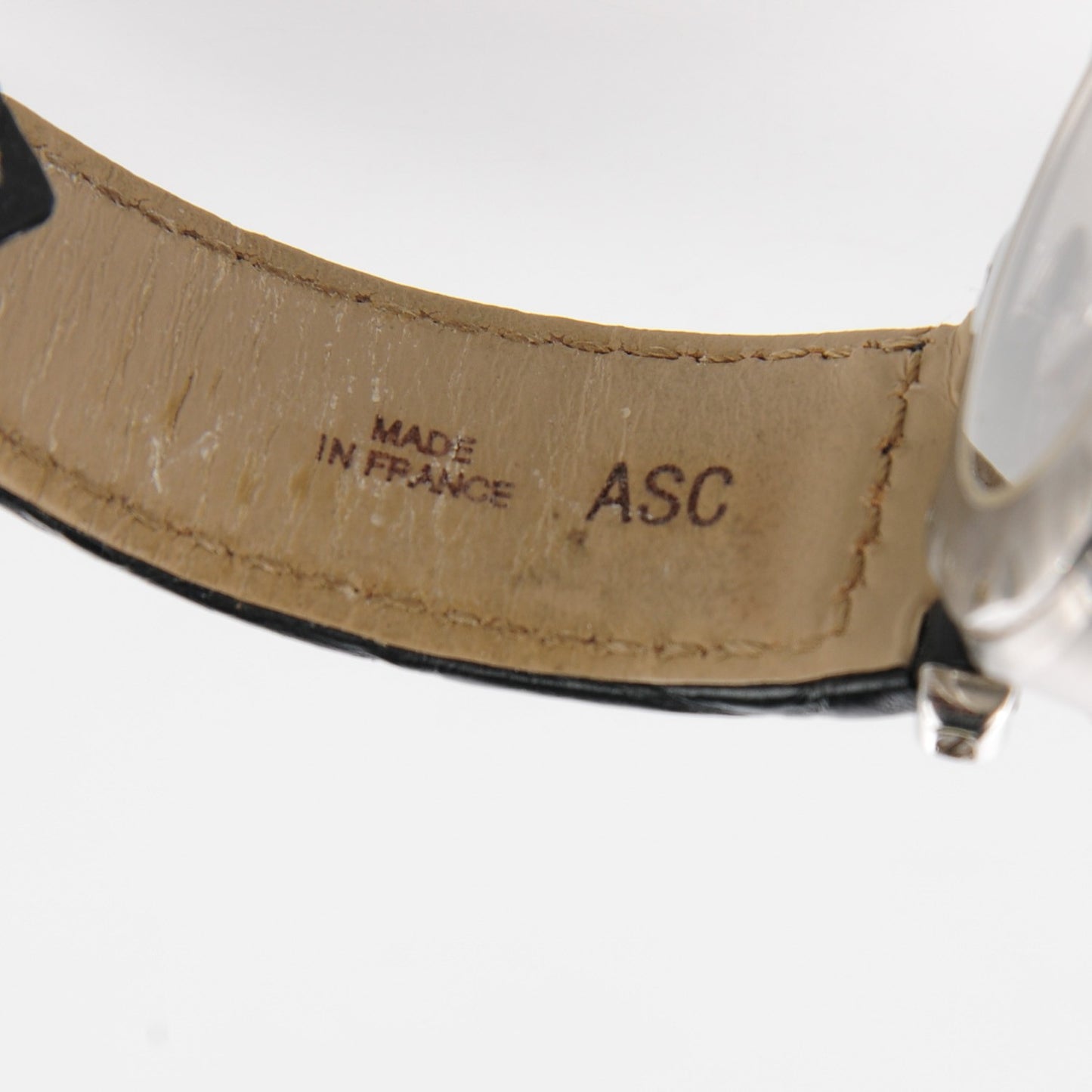 Stainless Steel 18K Yellow Gold Alligator 38mm Pasha C Chronograph Automatic Watch