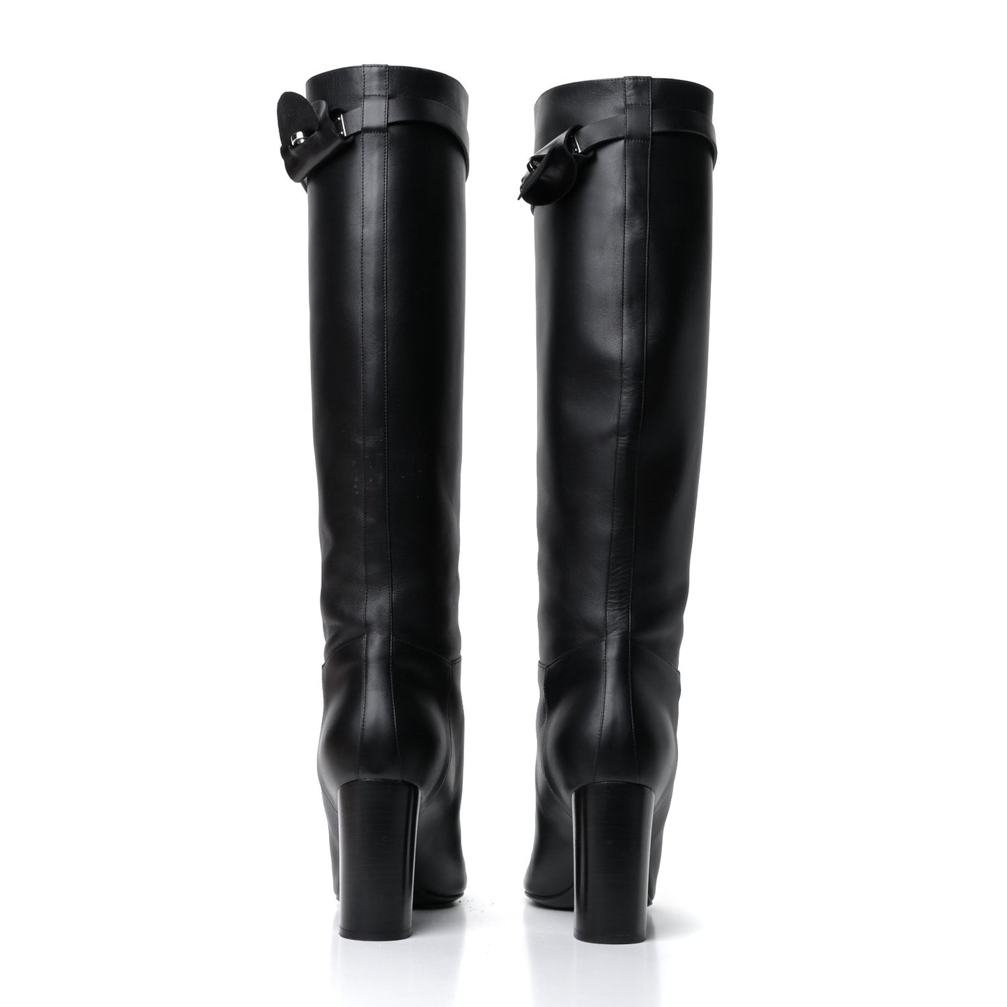 Heritage Calfskin Story Boots 40 Black