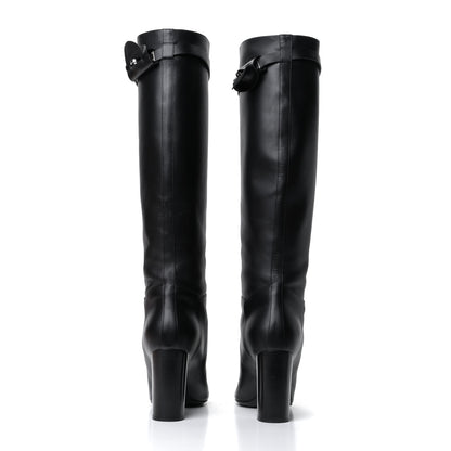 Hermes Heritage Calfskin Story Boots 40 Black 13 of 17