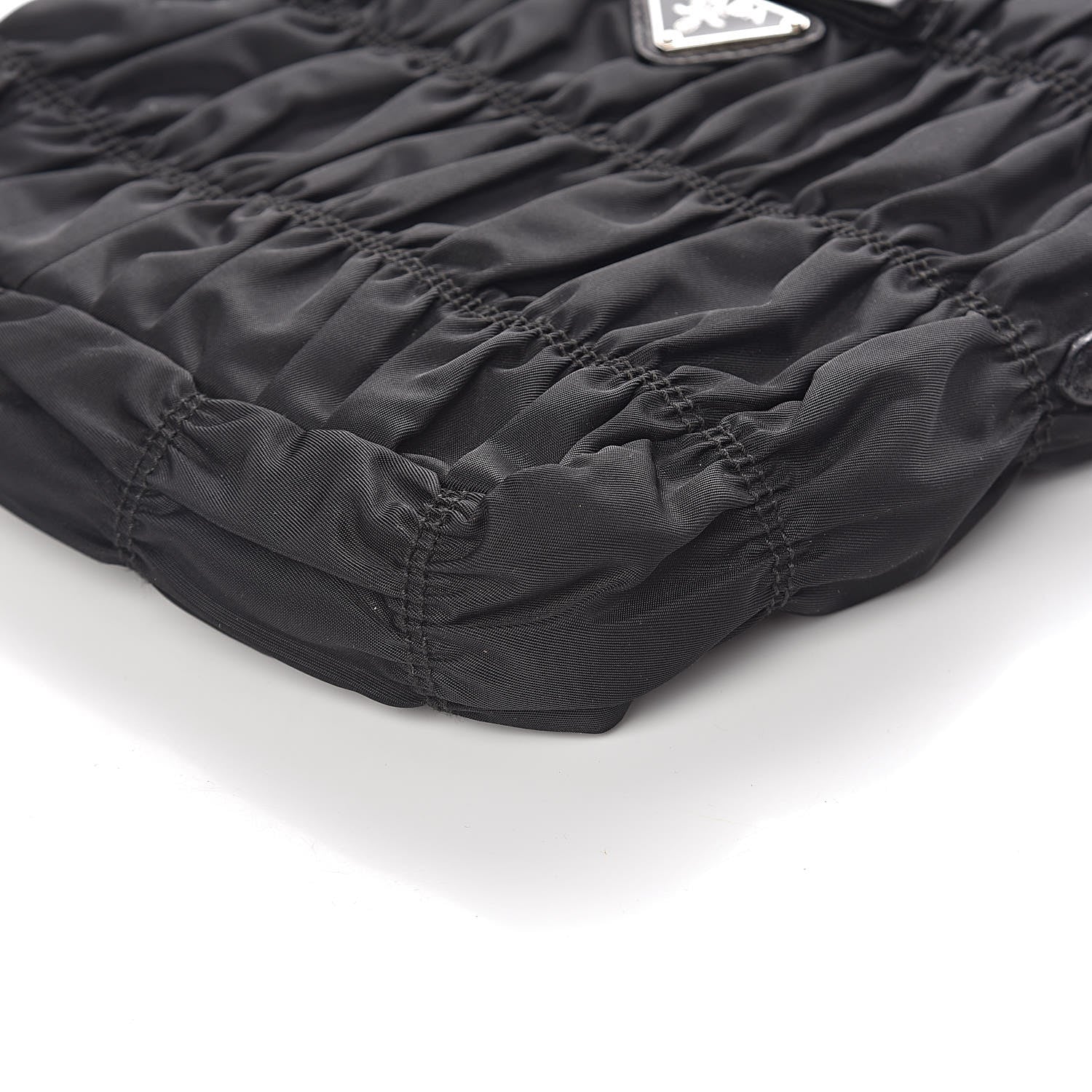 Prada Tessuto Nylon Gaufre Tote Black 11 of 12