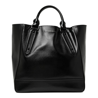 Burberry Patent Large Somerford Tote Black 1 of 20