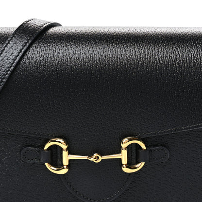 Gucci Calfskin Horsebit 1955 Shoulder Bag Black 8 of 11