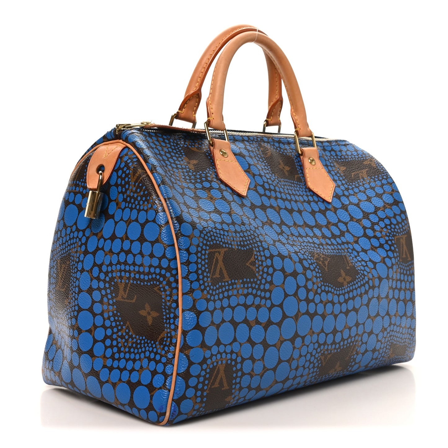 Monogram Kusama Town Speedy 30 Blue