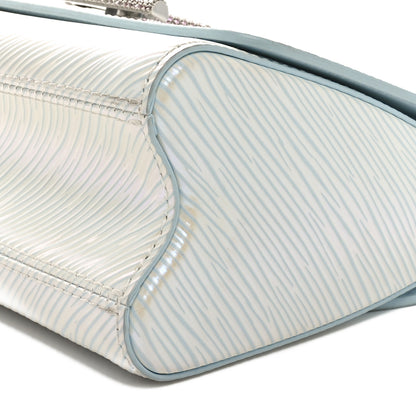 Louis Vuitton Epi Milky Way Twist Braided Chain Shoulder Bag Icy Blue 9 of 10