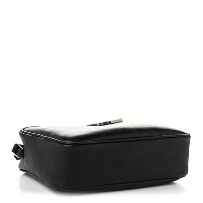 Saint Laurent Calfskin Monogram Lou Camera Bag Black 4 of 10