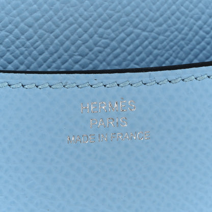 Hermes Epsom Constance 18 Celeste 8 of 13
