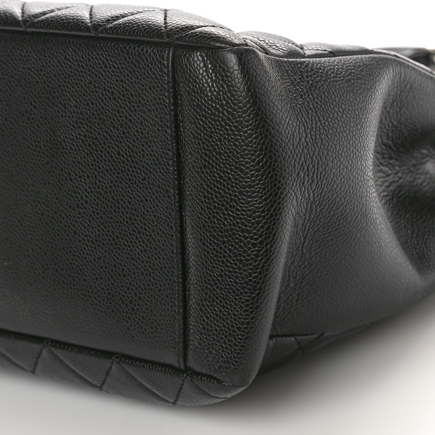 Chanel Caviar Quilted Grand Shopping Tote GST Black 10 of 12