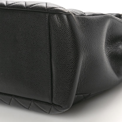 Chanel Caviar Quilted Grand Shopping Tote GST Black 10 of 12