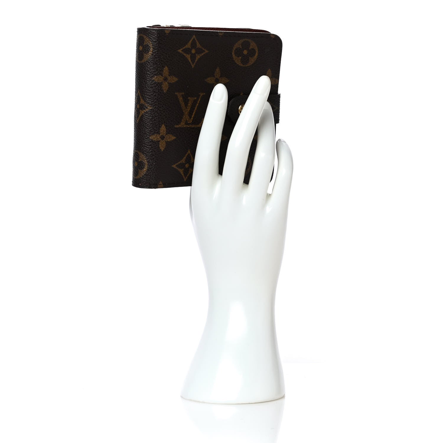 Louis Vuitton Monogram Compact Zippe Zipped Wallet 2 of 12