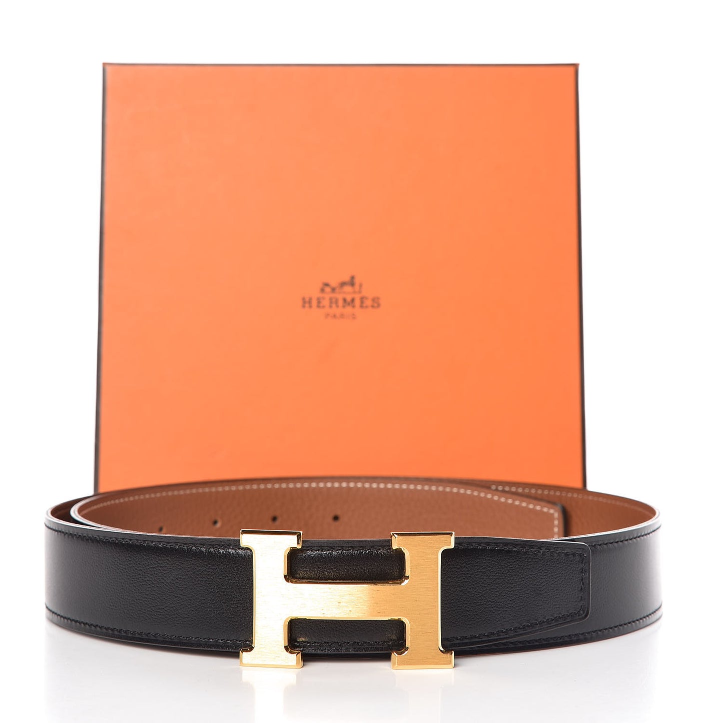 Box Togo 32mm H Belt 90 Black Gold