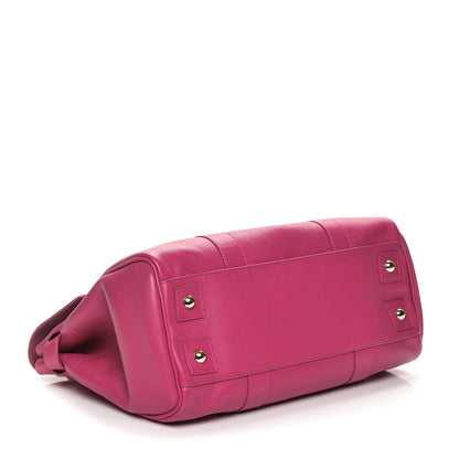 Mulberry Spongy Pebbled Leather Bayswater Hot Fuchsia 4 of 8