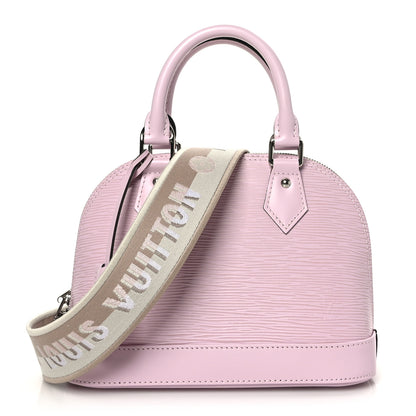 Louis Vuitton Epi Jacquard Alma BB Guimauve 1 of 8