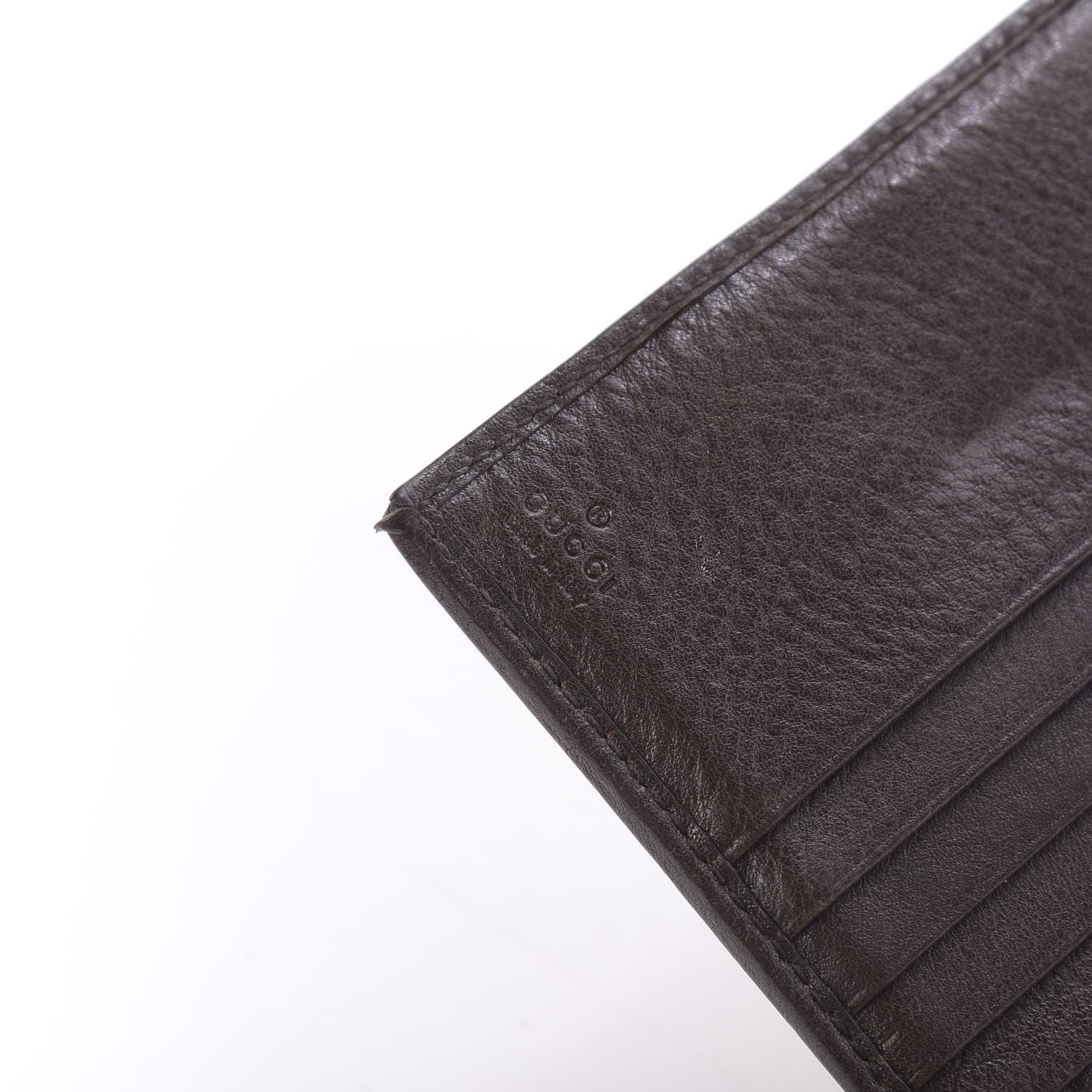 Gucci Monogram Interlocking Icon French Flap Wallet Brown 12 of 13
