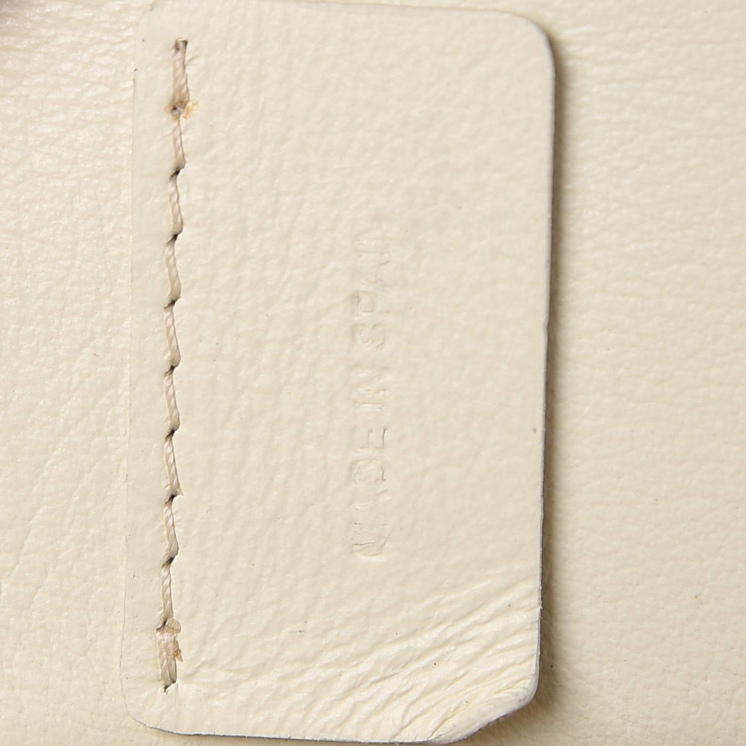 Chloe Calfskin Drew Bijou Clutch Natural White 8 of 8