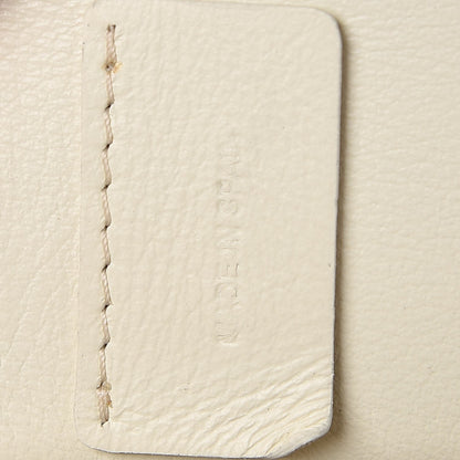Chloe Calfskin Drew Bijou Clutch Natural White 8 of 8