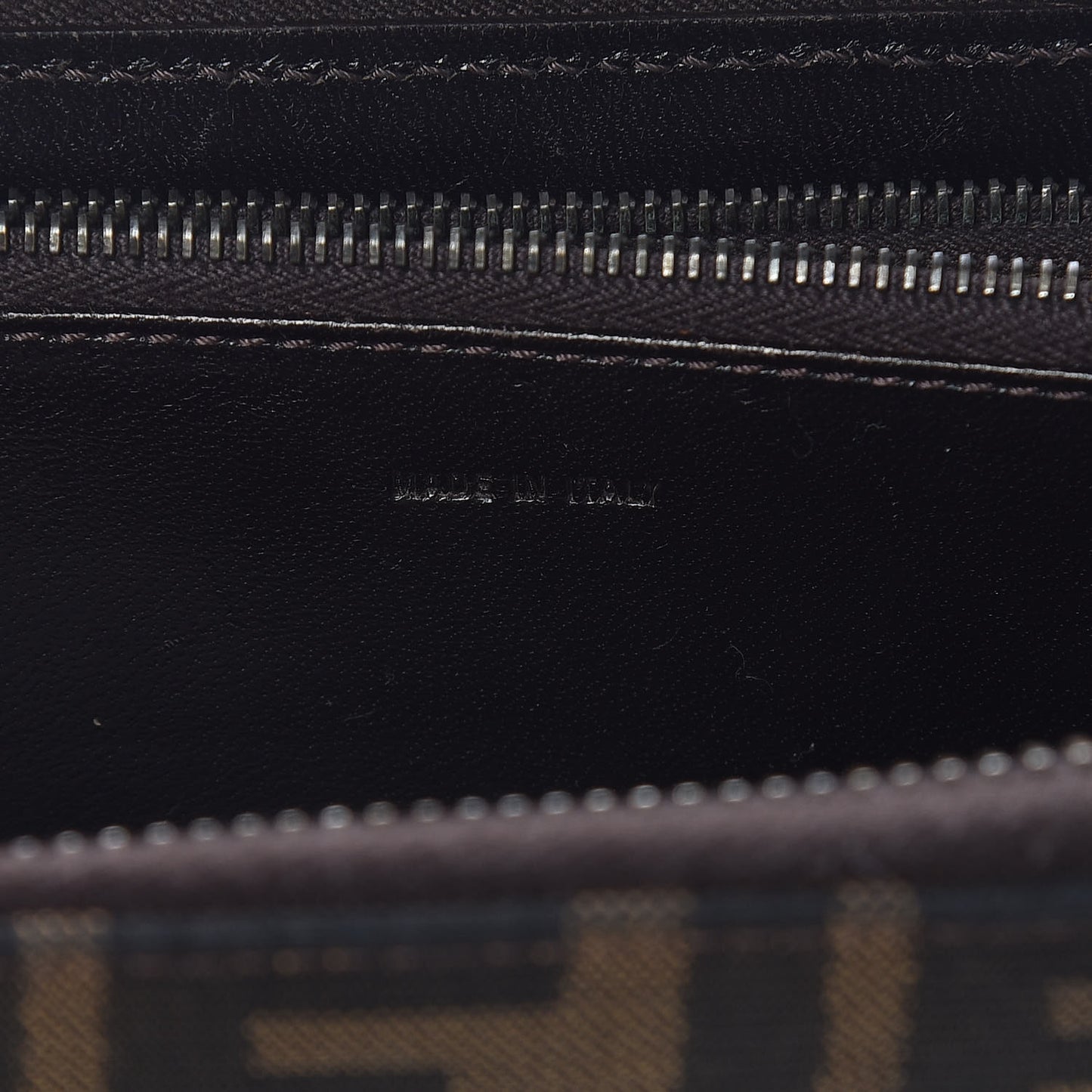 Zucca Zip Around Wallet Tobacco