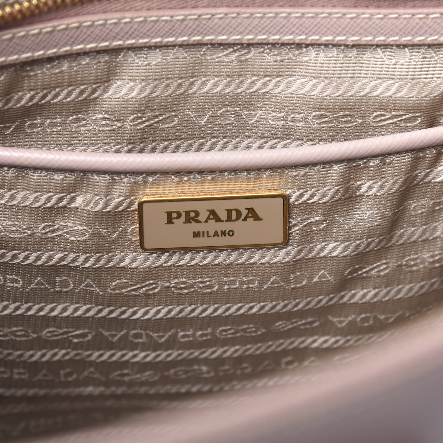 Prada Saffiano Medium Galleria Double Zip Tote Cammeo 5 of 12