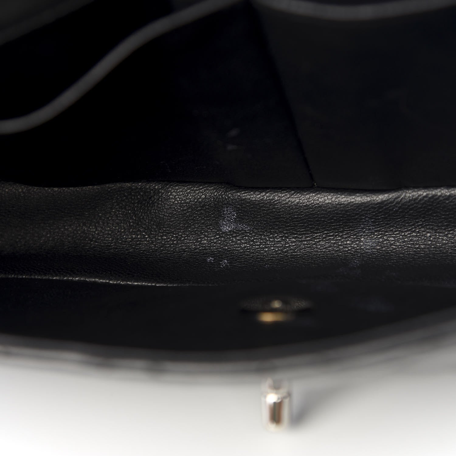 Chanel Lambskin Quilted East West Flap Black 5 of 8