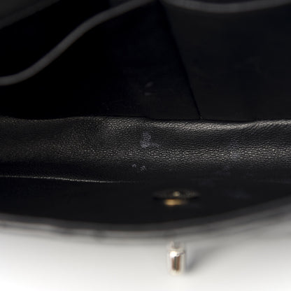 Chanel Lambskin Quilted East West Flap Black 5 of 8