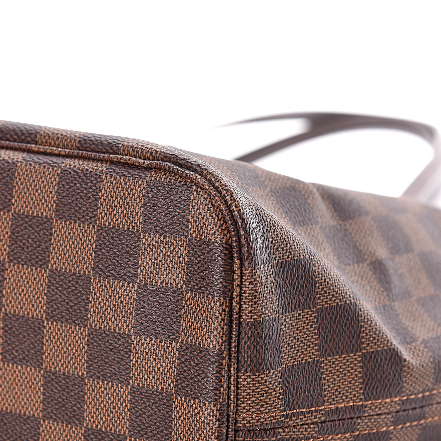 Louis Vuitton Damier Ebene Neo Neverfull MM Rose Ballerine 13 of 17