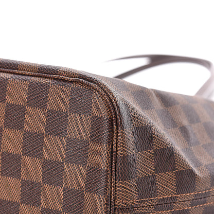 Louis Vuitton Damier Ebene Neo Neverfull MM Rose Ballerine 13 of 17