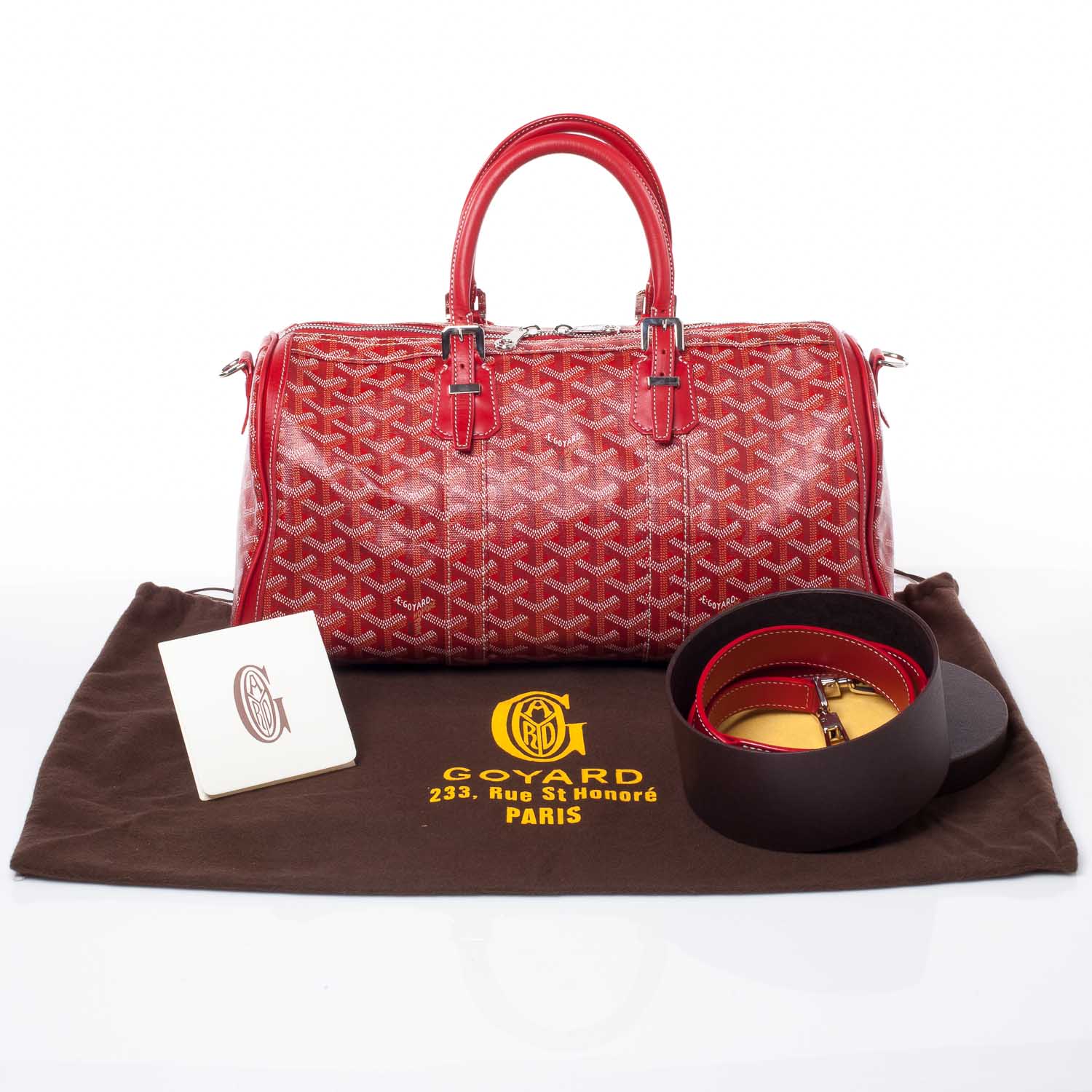 Goyard Goyardine Croisiere 35 Red 9 of 9