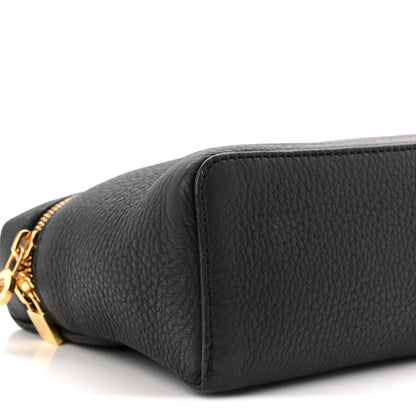 Loro Piana Grained Calfskin L19 Extra Pocket Pouch Navy 8 of 10