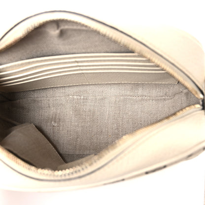 Gucci Monogram Dollar Calfskin Mini Bree Messenger Bag Beige Ebony Avoire 4 of 9