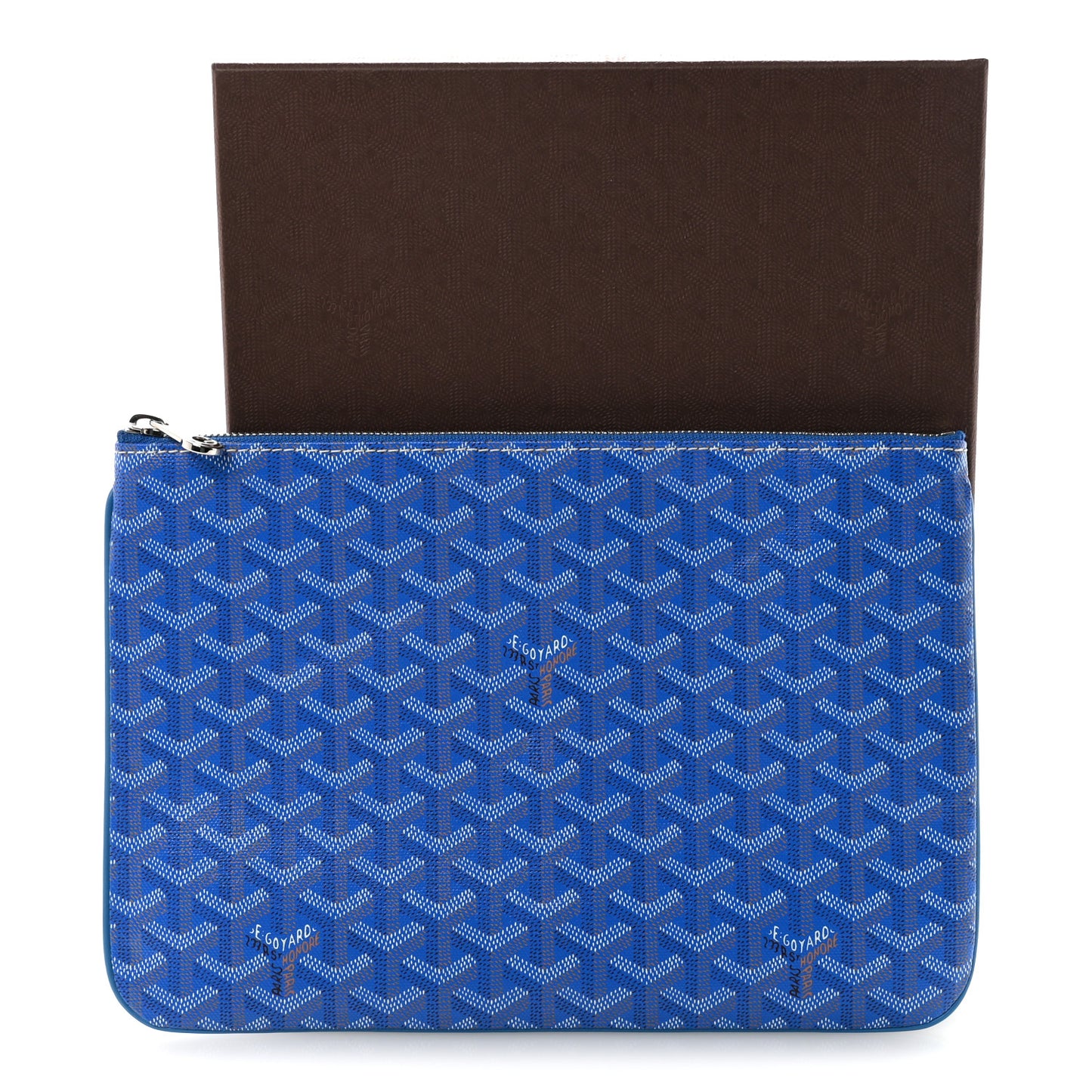Goyardine Senat Pochette MM Sky Blue