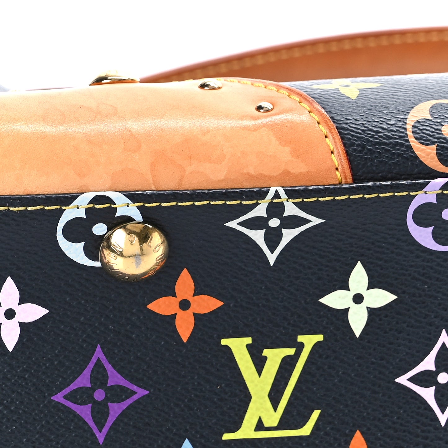 Monogram Multicolor Beverly MM Black