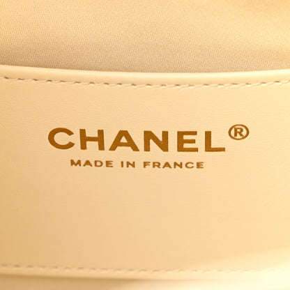 Chanel Caviar Quilted Small Chanel 25 Handbag Light Beige 6 of 11