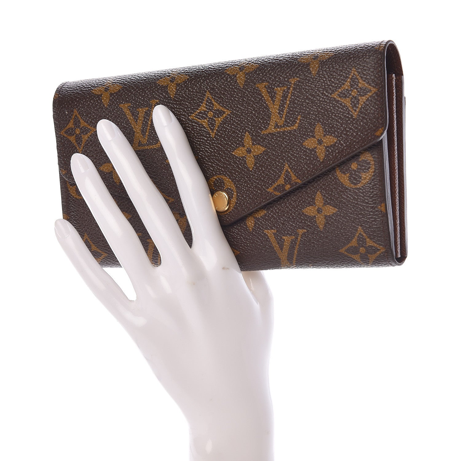Louis Vuitton Monogram Sarah Wallet NM 2 of 6