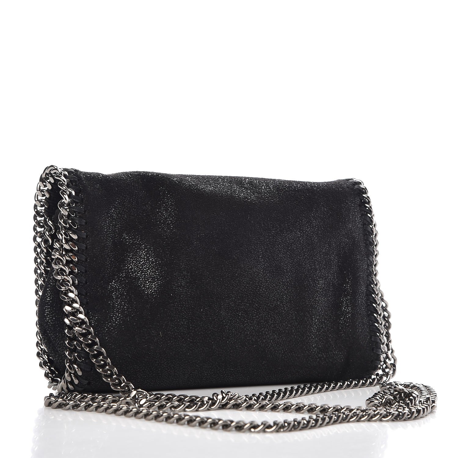 Stella McCartney Shaggy Deer Falabella Crossbody Bag Black 3 of 8