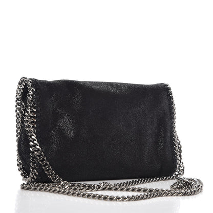 Stella McCartney Shaggy Deer Falabella Crossbody Bag Black 3 of 8