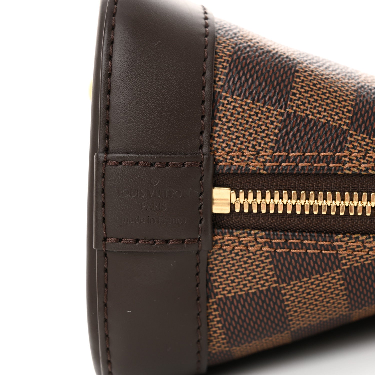 Louis Vuitton Damier Ebene Alma BB 7 of 10