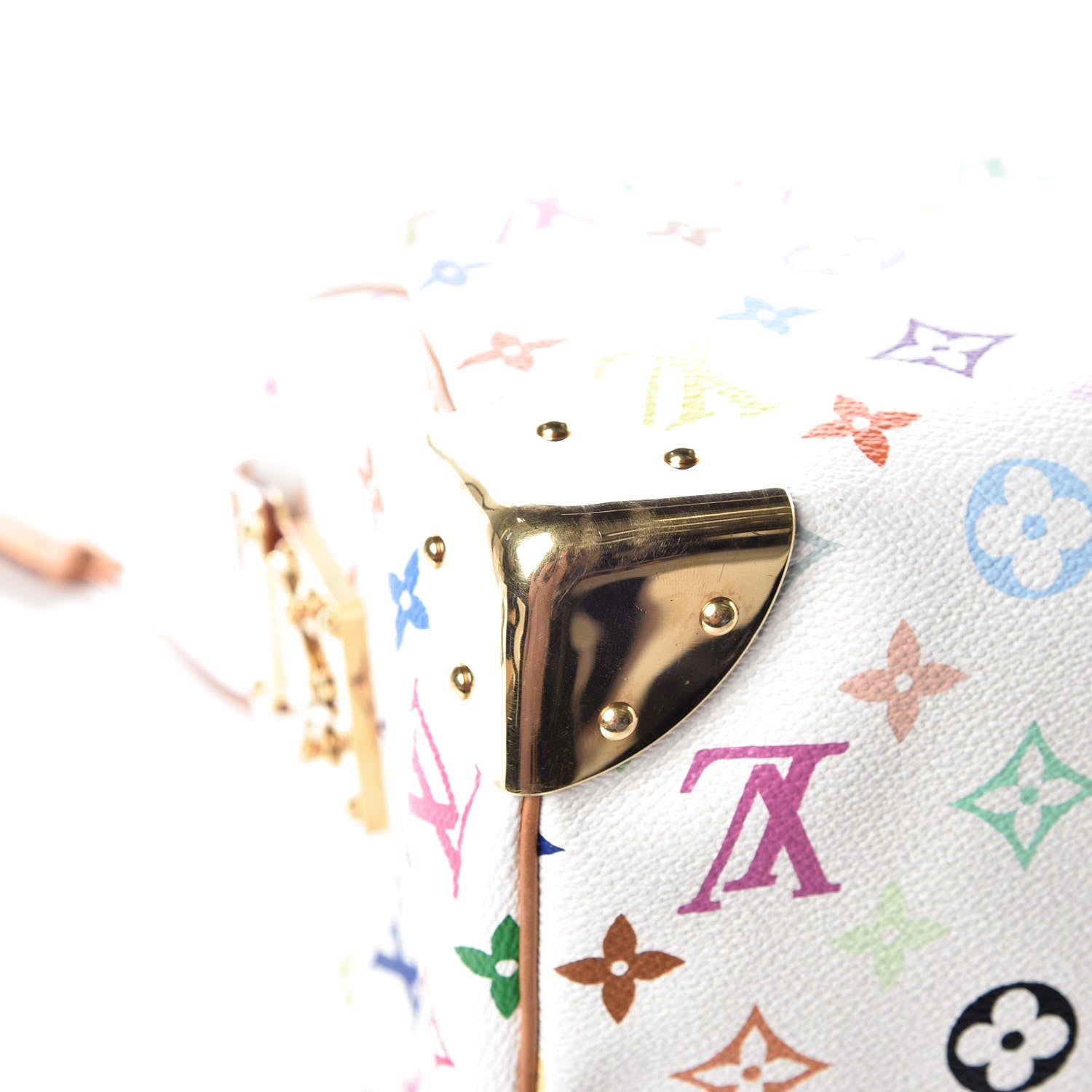 Louis Vuitton Monogram Multicolor Speedy 30 White 22 of 26