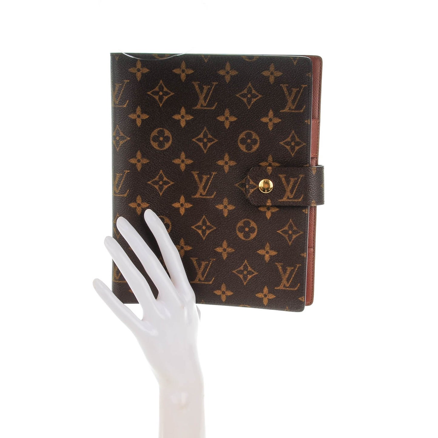 Monogram Large Ring Agenda Cover