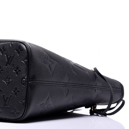 Louis Vuitton Empreinte Monogram Giant Neverfull MM Black 8 of 8