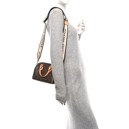 Louis Vuitton Monogram Speedy Bandouliere 20 Black 2 of 11