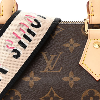Louis Vuitton Monogram Speedy Bandouliere 20 Black 7 of 12