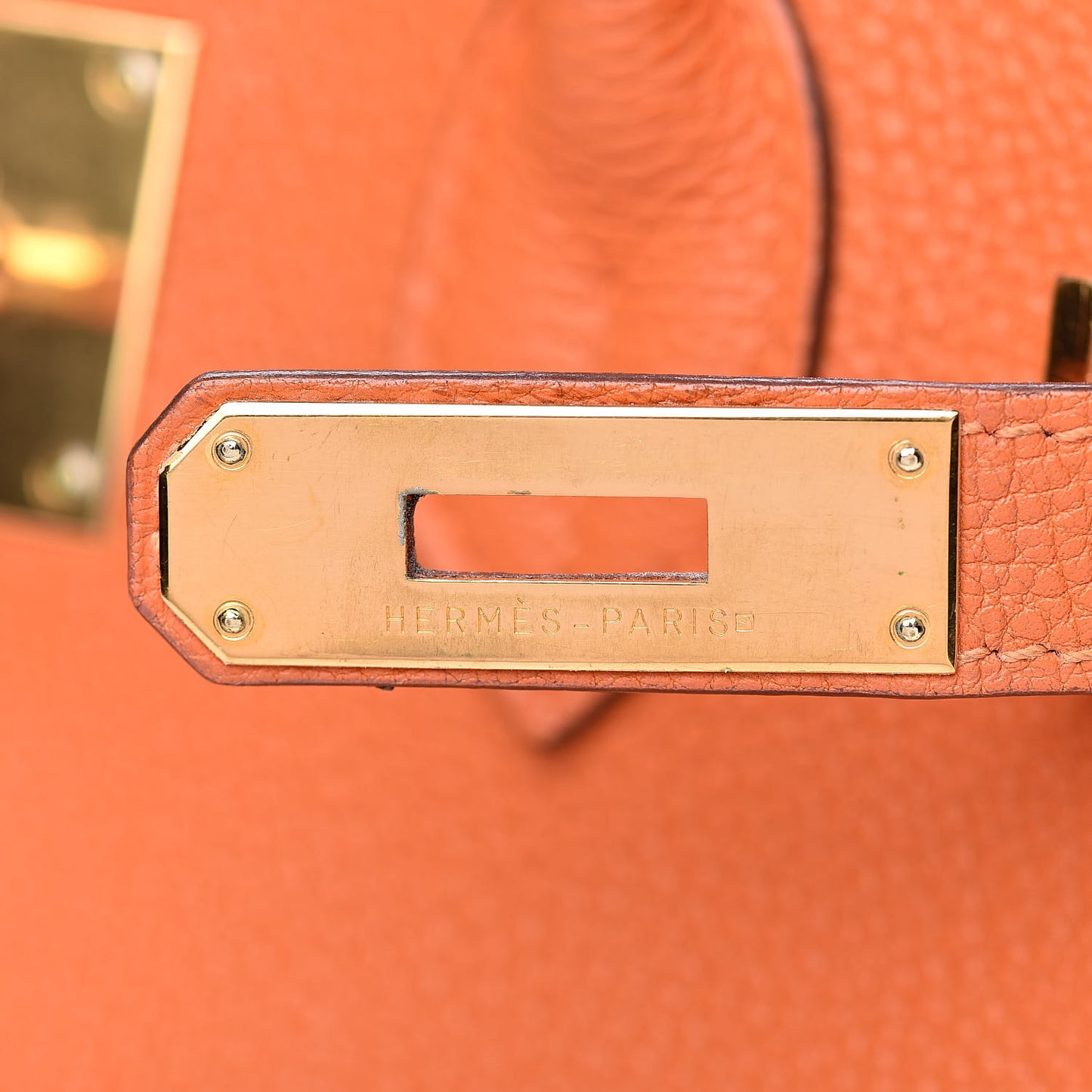 Togo Birkin 30 Orange