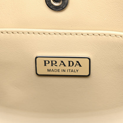 Prada Spazzolato Cleo Shoulder Bag Deserto Black 6 of 11