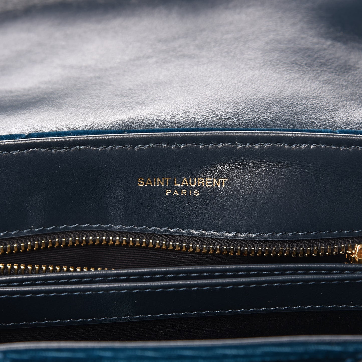 Velvet Y Quilted Monogram Toy Loulou Chain Satchel Dark Ottanio